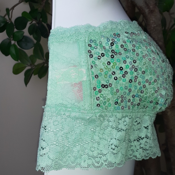 $3/$15 Victoria's Secret Turquoise Bandeau - Picture 3 of 12